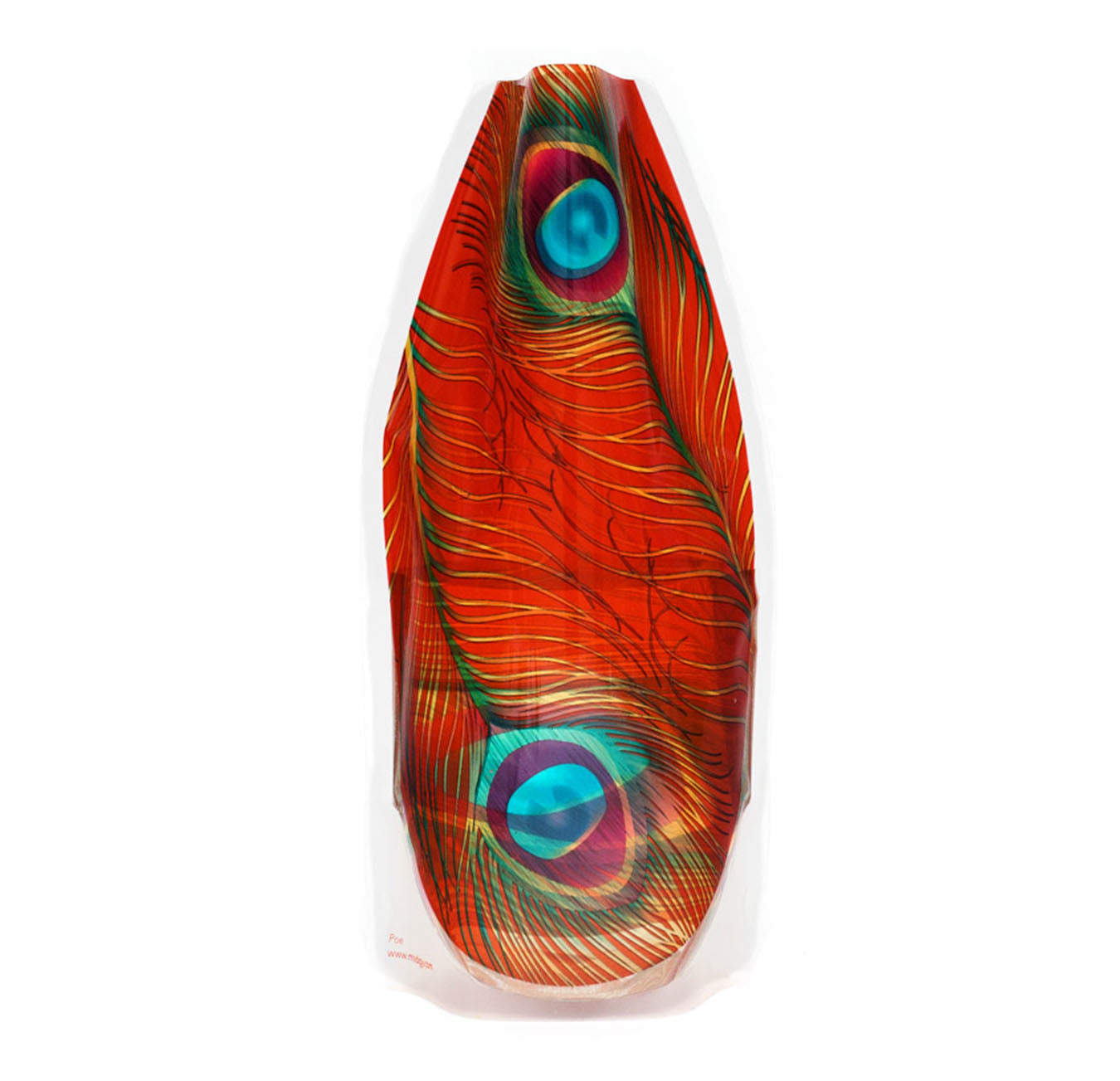 Poe  (Peacock) Vase
