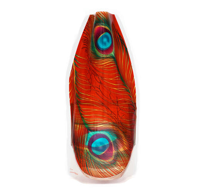Poe  (Peacock) Vase