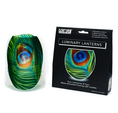 Pea (Peacock) Luminaries - 4 Per Pack