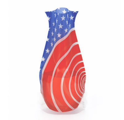 Red White and You Vase