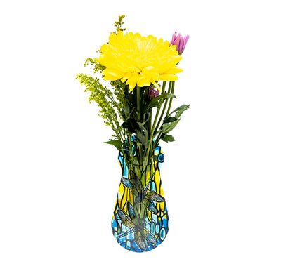 Louis C. Tiffany Dragonfly Suction Cup Bud Vase