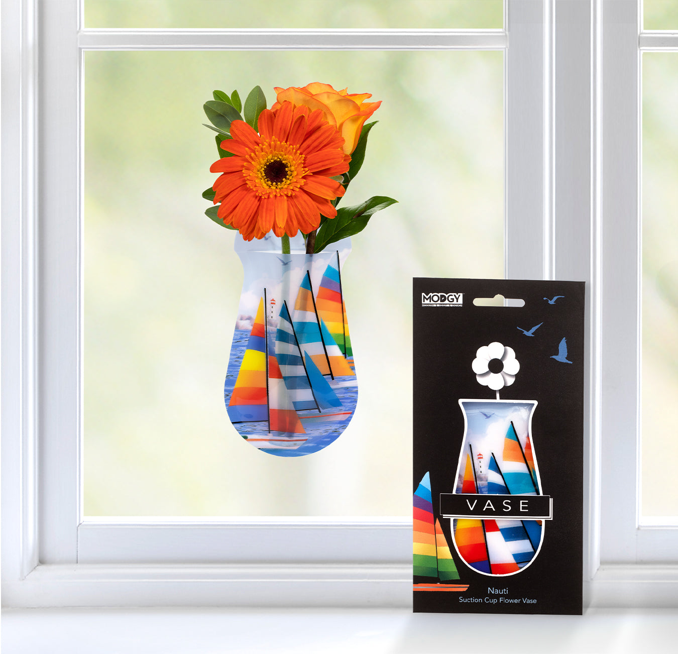 Nauti Suction Cup Bud Vase
