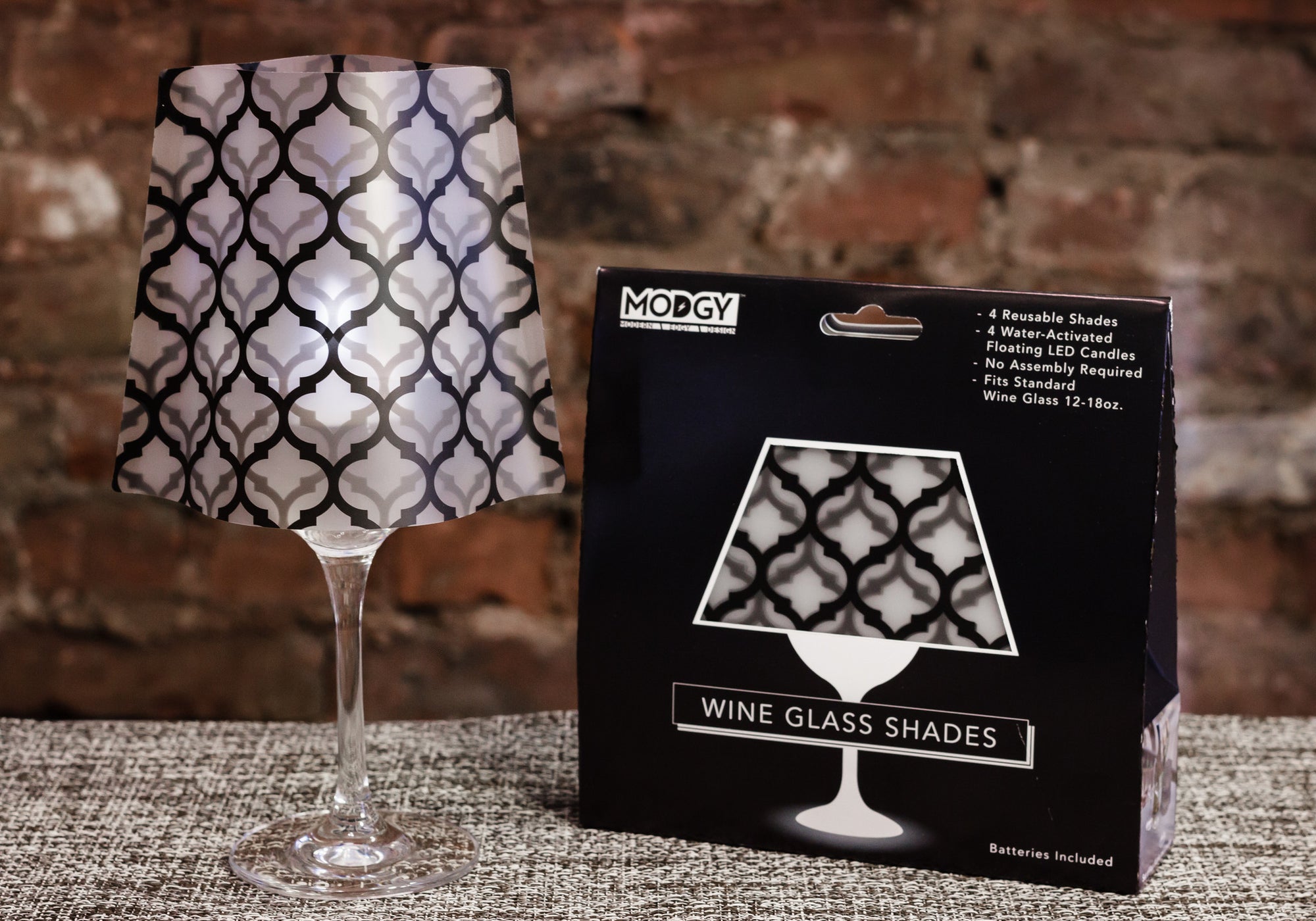Wine glass lamp discount