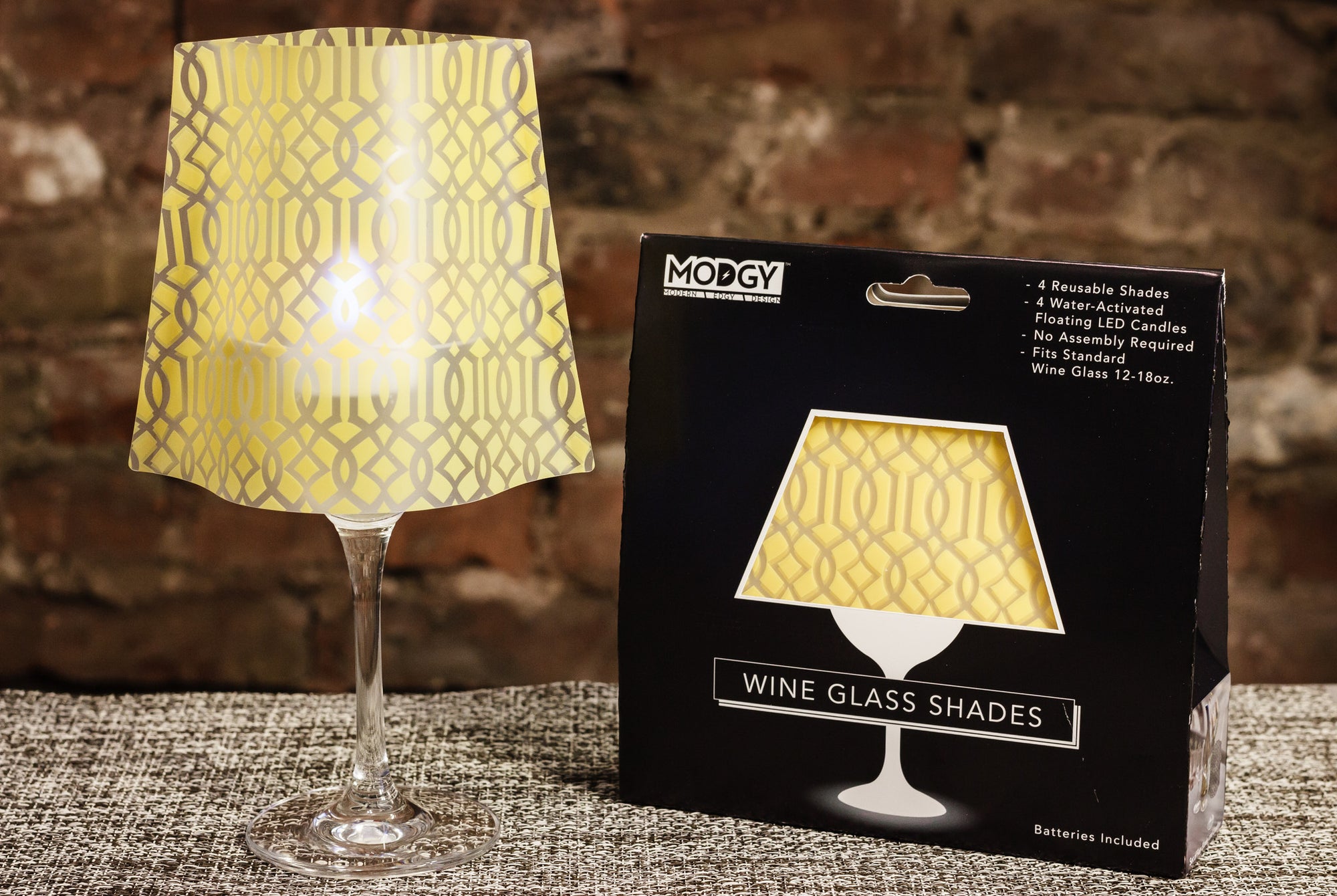 LUMIZU Classiq Teal Wine Glass Shades Modgy