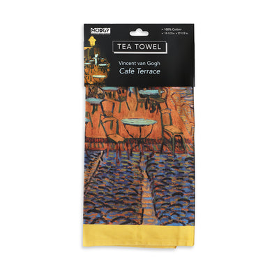 Vincent van Gogh Café Terrace Tea Towel
