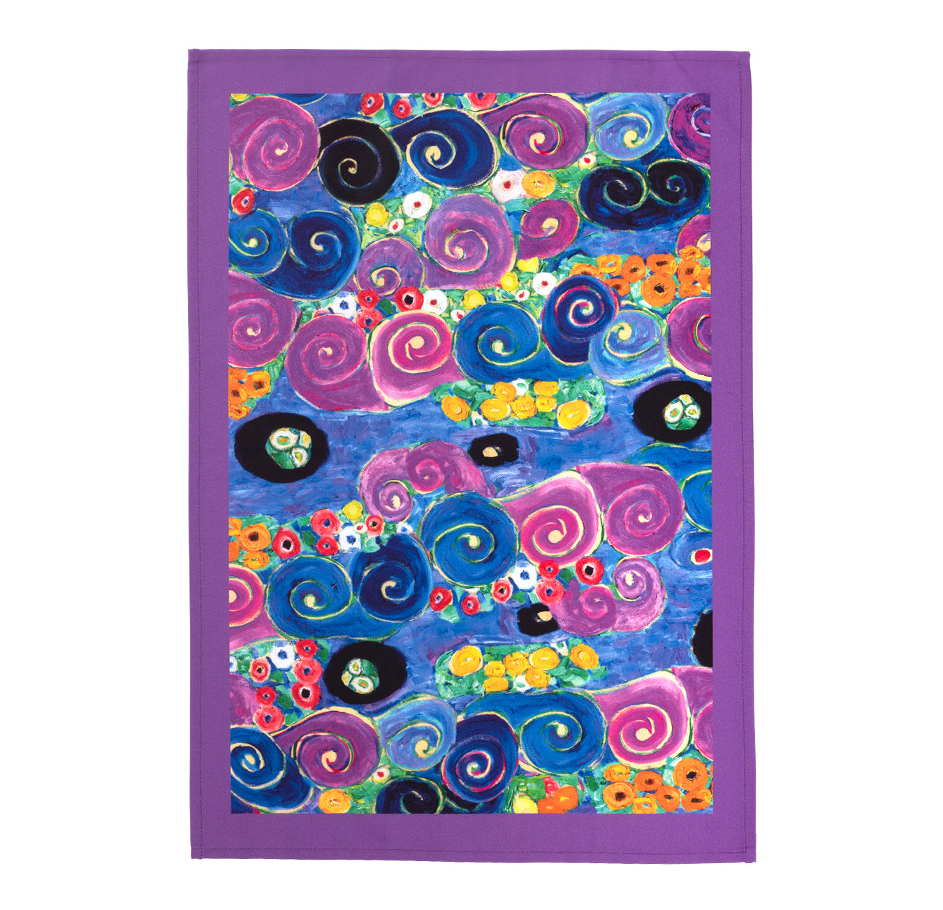 Gustav Klimt Maiden Tea Towel